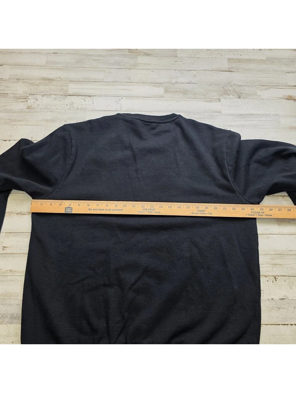 True Religion Buddha Graphic Fleece Crewneck Pullover Sweatshirt Black 3XL
